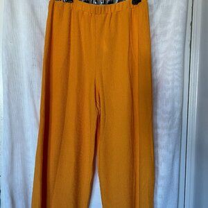 Mango Yellow Woven Pants (NWT)